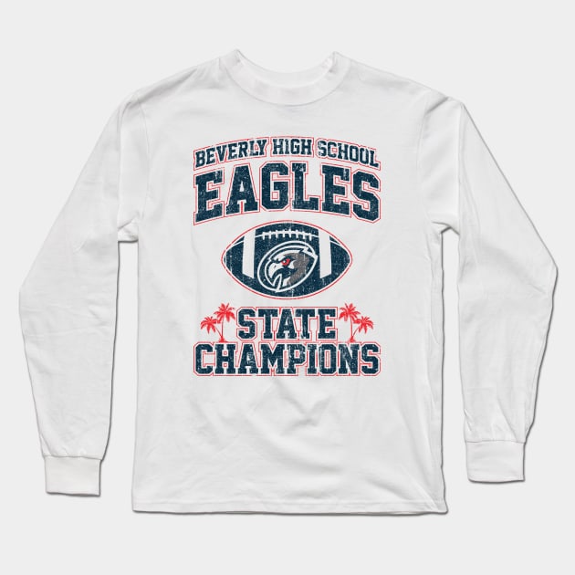 Beverly High Schol Eagles State Champions (Variant) Long Sleeve T-Shirt by huckblade